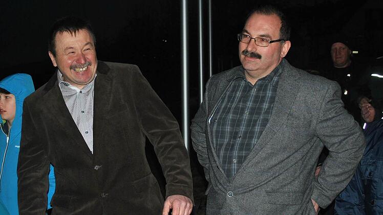 ... dann ein glücklicher Gewinner Roland Römmelt (CSU)...