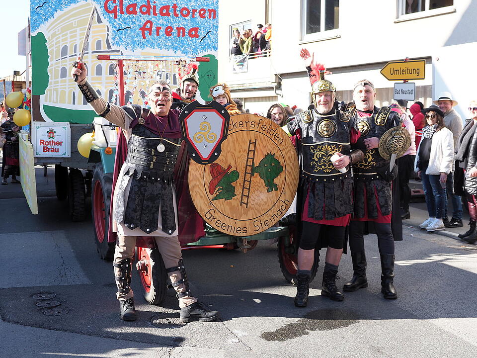 Buntes Faschingstreiben in Unterfranken!