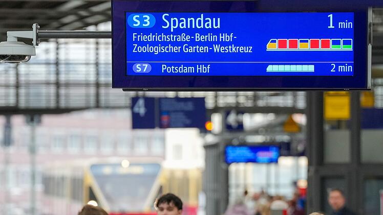Auslastungsanzeige in Berlin