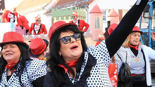 Impression vom Faschingszug Neunkirchen am Brand.  Josef Hofbauer