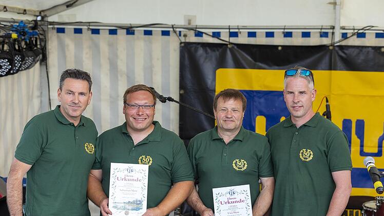 Eindrücke vom Jubiläumsfest des ASV Forelle Poppenlauer Foto: Annette Warmuth