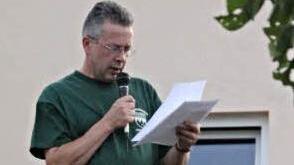 Helmut Ungar bei seiner Ansprache