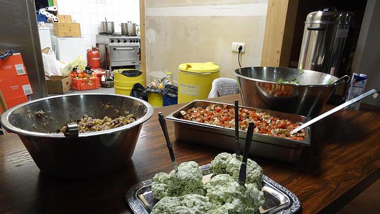 Das Abendessen ist bereitet. Foto: Johanna Blum