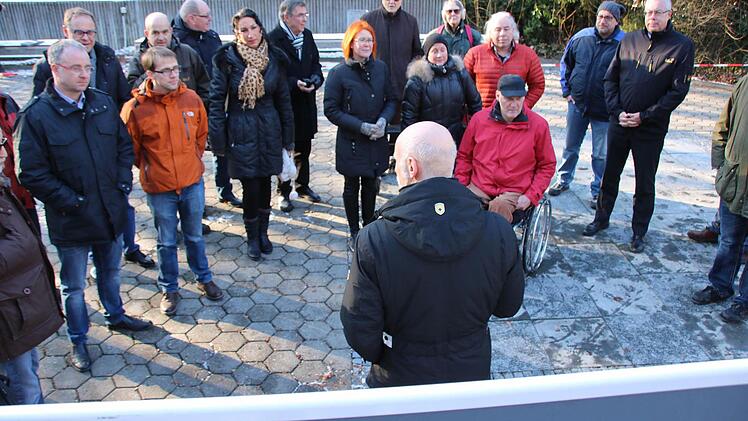 Eindrücke vom Ortstermin des Stadtrates. Foto: Ralf Ruppert
