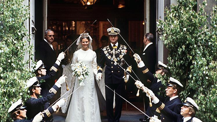 Hochzeit von K&ouml;nig Carl XVI. Gustaf und K&ouml;nigin Silvia