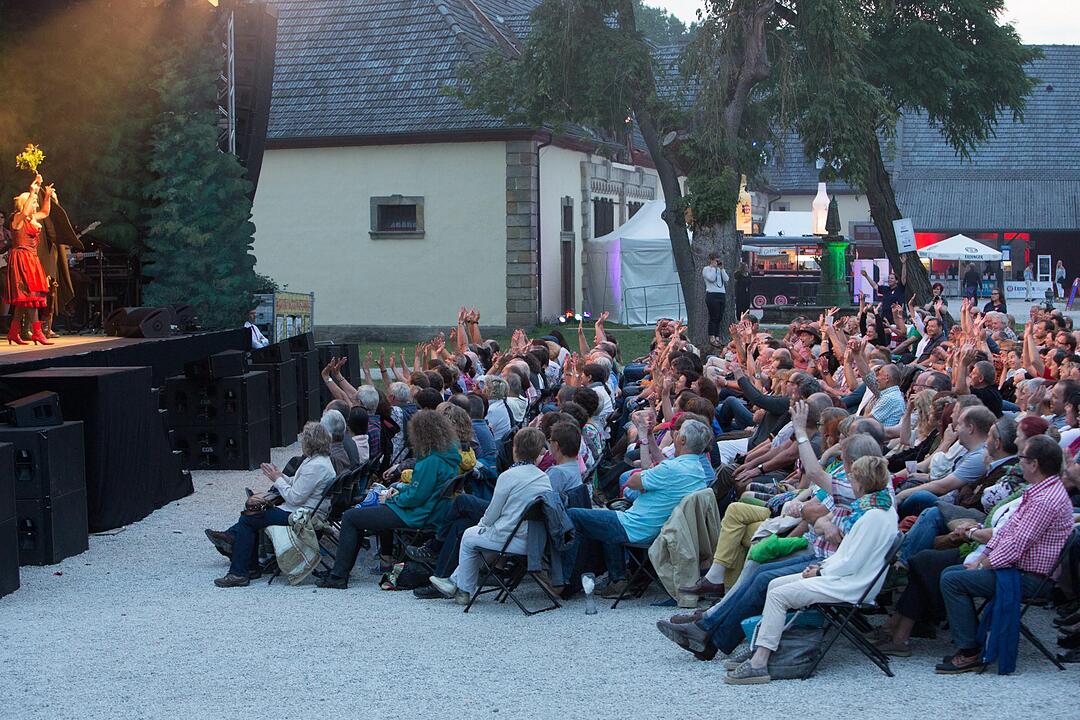 Schloss Eyrichshof; der Watzmann ruft; Foto: Barbara Herbst