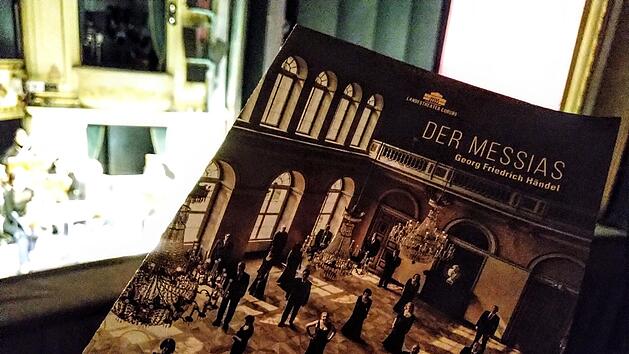 Händels Oratorien-Hit "Der Messias" erklang im Landestheater CoburgFoto: Jochen Berger