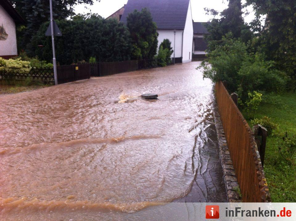 Hochwasser Landkreis Bamberg