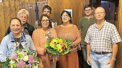 Der alte und der neue Vorstand des Bürgervereins