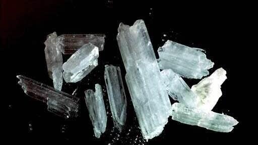 Kristalle der Droge Crystal Speed. Foto: Archiv