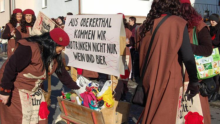 Faschingszug in Thulba  Foto: Günther Straub