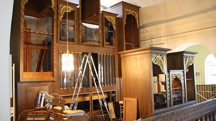 Die Weise-Orgel in Höchstadt wird generalüberholt. Foto: Andreas Dorsch
