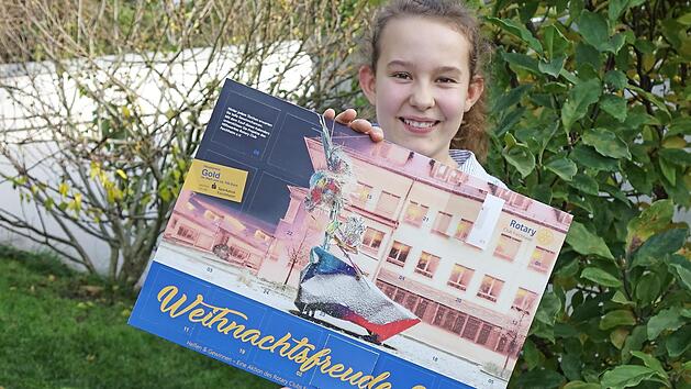 Sina freut sich bereits schon auf die Kalenderaktion. Foto: privat