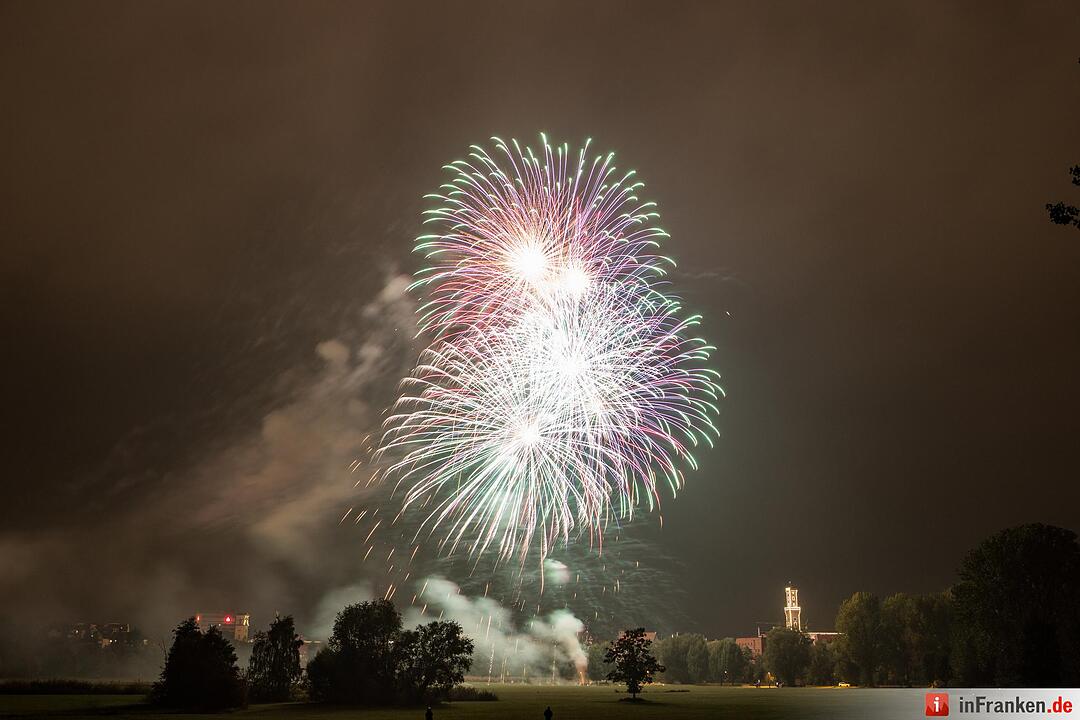 Abschlussfeuerwerk Michaelis Kirchweih 2015