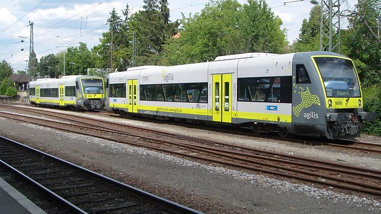 Seit 2011 fahren Züge der agilis-Verkehrsgesellschaft zwischen Forchheim und Ebermannstadt. Foto: Günther Klebes