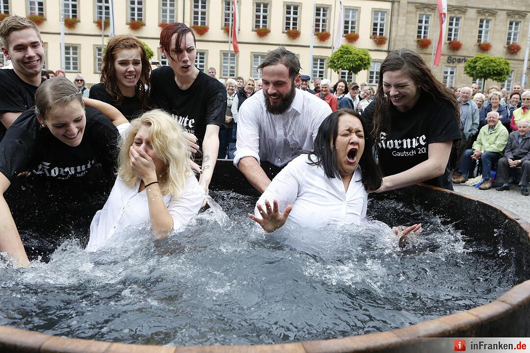 Gautschfeier 2015 der Mediengruppe Oberfranken in Bamberg