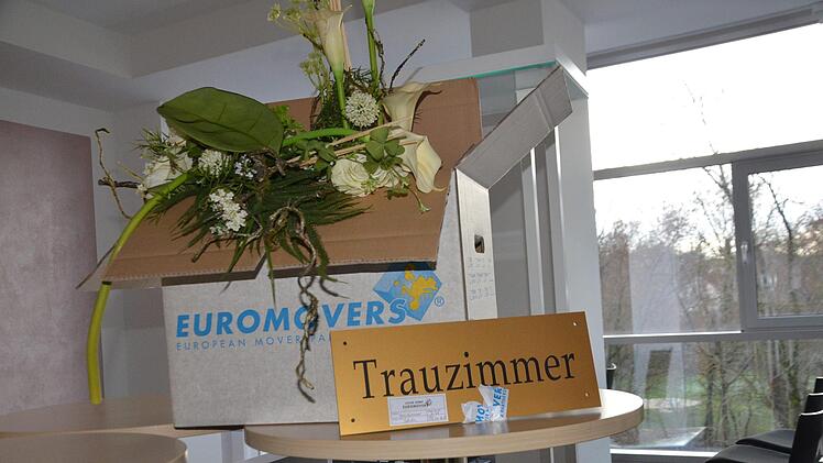 Im  "neuen" Rathaus