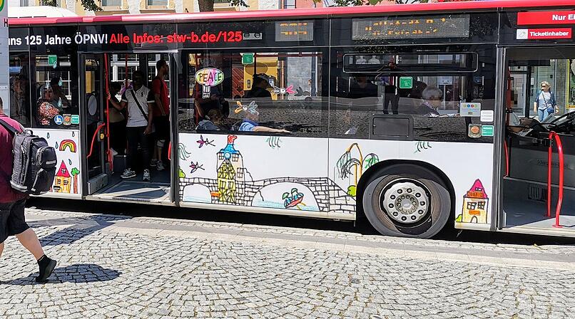 Stadtbus in Bamberg, Bus, ZOB, &Ouml;PNV