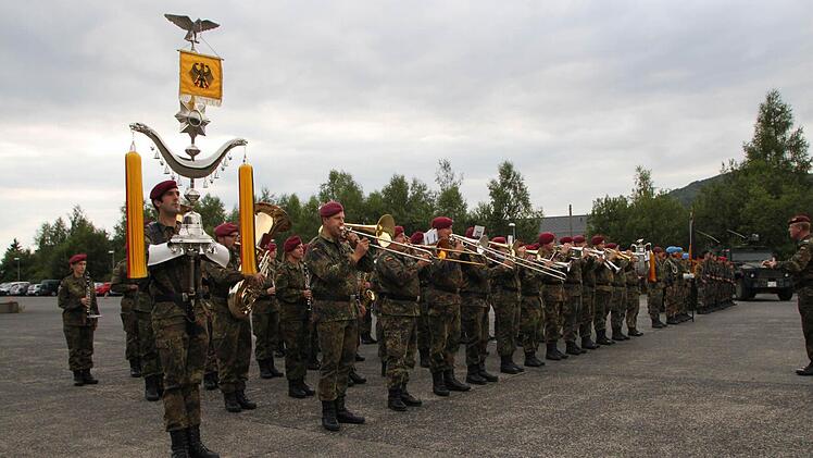 Impressionen vom Gelöbnis ziviler Mitarbeiter in der Rhön-Kaserne Wildflecken (23. Juli 2015) Foto: Ulrike Müller