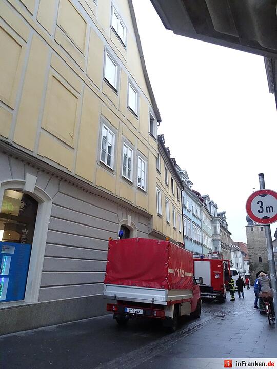 Brand in Coburger Innenstadt - der Tag danach