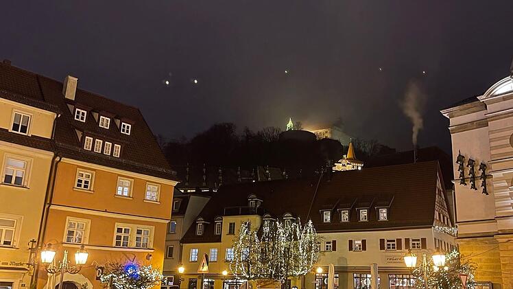 Stimmungsvoll: die Kulmbacher Weihnachtsbeleuchtung. Foto: Jürgen Gärtner