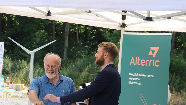 Eindrücke von der Einweihung des Sulzthaler Windparks. Foto: Hilmar Ruppert