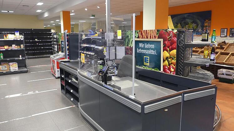 Edeka in Schwabach für immer geschlossen - große Versteigerung