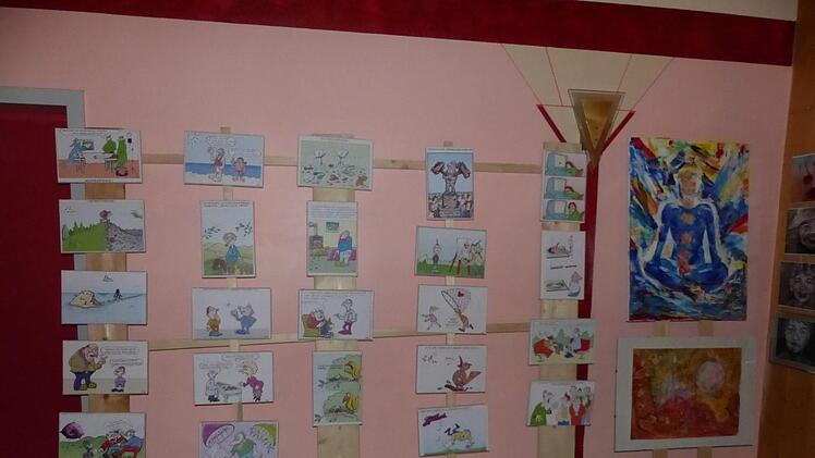 Arbeiten von Alois Kuhn.                                                                                      Foto: Klaus-Peter Wulf