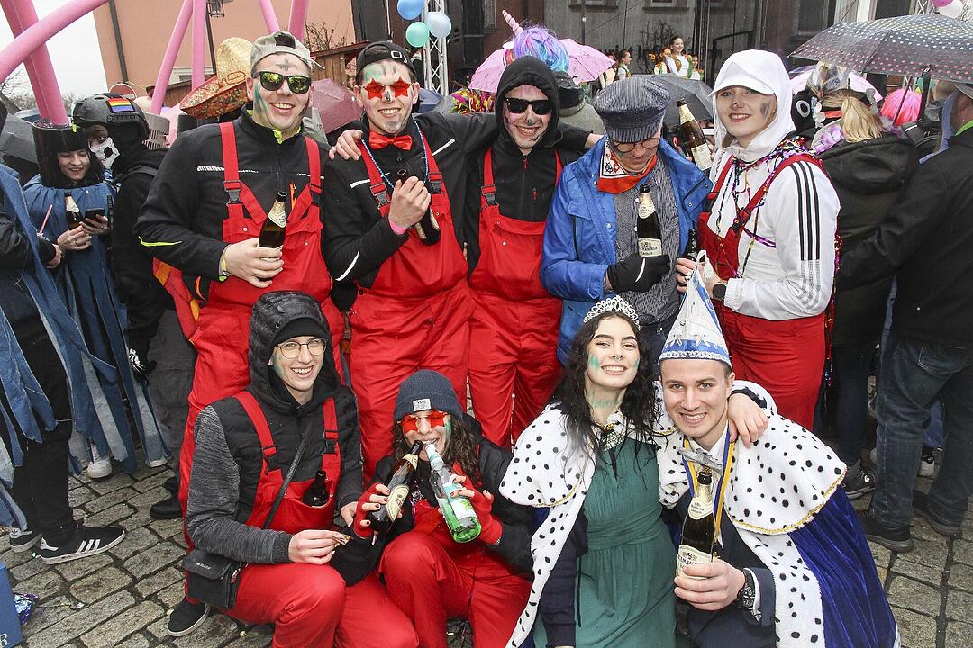 Narrentreiben in Stadtsteinach 2024