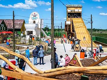 Freizeitpark, Park, Erlebnis, Achterbahn