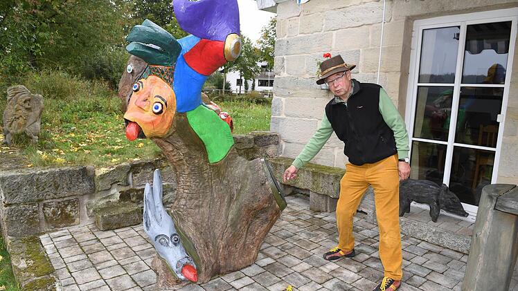 Zu Gast bei Gottfried Grau in Grössau. Foto: Ronald Rinklef