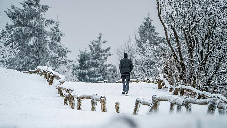 Winterwetter auf dem Gro&szlig;en Feldberg