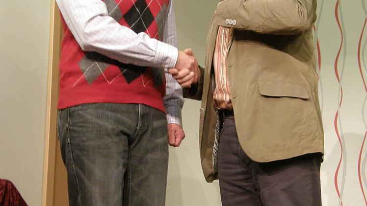 Aufführung der Thundorfer Theatergruppe.Foto: Philipp Bauernschubert