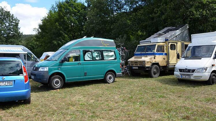 Globetrotter-Treff in Nickersfelden.Peter Rauch