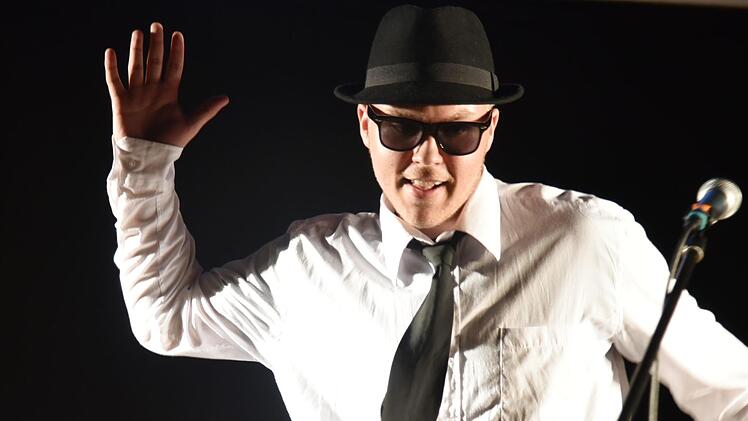 Mark Roschlau sorgte als Soul Man aus Blues Brothers für Furore . Fotos: Gabi Arnold