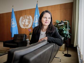 Annalena Baerbock bei der UN