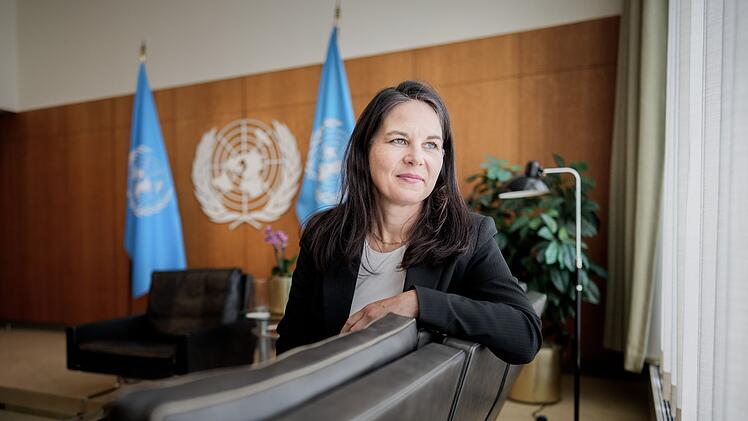 Annalena Baerbock bei der UN