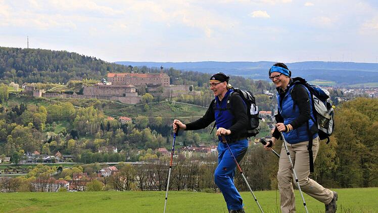5. Frankenwald-Wandermarathon in Kulmbach Foto: Ferdinand Merzbach