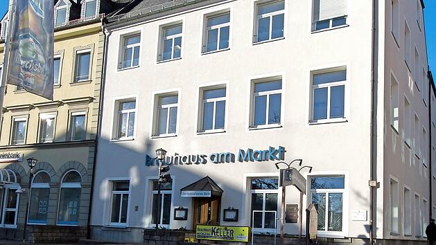 Renoviert wird das Brauhaus am Markt. Foto: Anand Anders