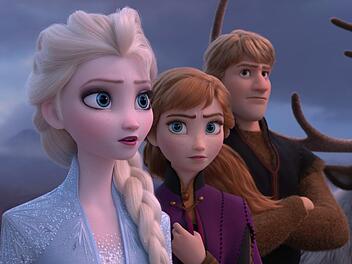 "Die Eiskönigin 2" kommt am 20. November 2019 in die deutschen Kinos. Elsa und ihre Schwester Anna machen sich zusammen mit ihren Begleitern auf in einen geheimnisvollen Nebelwald. Foto: -/Disney/dpa
