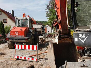 Koppenwind war viele Monate eine Baustelle. Die Ortsdurchfahrt wurde erneuert.  Das Projekt geht dem Ende entgegen.  Foto: Archiv /heki
