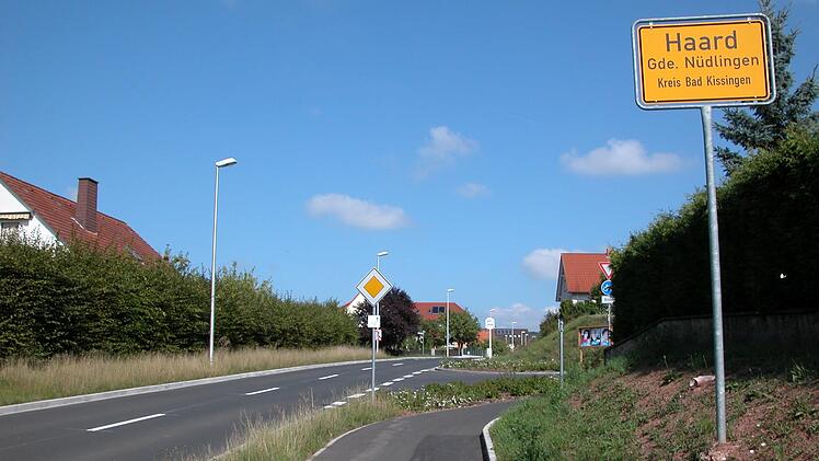 Ortseingang von Haard heute. Foto: Ewald Kiesel