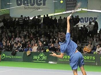 Hallentennis wie in Brand würden die TSVler gerne auch in Ebermannstadt spielen. Foto: Bertram Wagner/Archiv