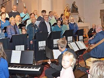 "Spirit Voices" begeistert die Zuhörer in der Stadtpfarrkirche in Kronach. Foto: K.H. Hofmann