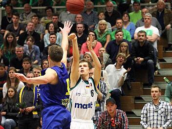 Andi Obst (r.) ist eines der größten Talente im Bamberger Nachwuchsprogramm. Foto: sportpress