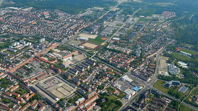 Die Konversionsfläche von oben   Foto: Rinklef