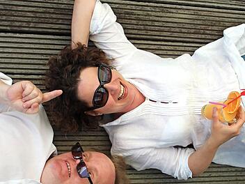 Stephan Bach und Ursula Gumbsch in Aktion Foto: Andreas Gumbsch