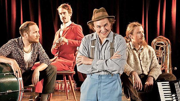 Gankino Circus kommen am Donnerstag, 17. November, um 20 Uhr mit ihrem Programm „Irrsinn und Idyll“ in die Domäne nach Sonnefeld.