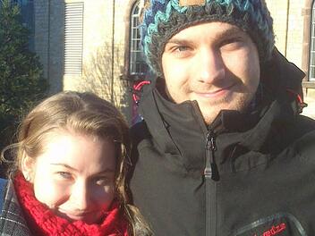 Sie haben Großes vor: Astrid und Philipp fliegen am 26. Februar nach Kathmandu. Wenige Tage später startet ihre Trekking-Tour zum Base Camp des höchsten Berges der Welt. Fotos: privat