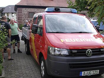 Das könnte es sein, das neue Pritschenfahrtzeug für die Feuerwehr Machtilshausen - sofern sich die Wehr mit einem gedeckelten Betrag am Kauf beteiligt. So wurde es in der Gemeinderatssitzung beschlossen.  Foto: Winfried Ehling